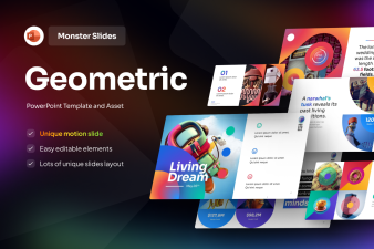 Monster Slides Geometric